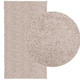 vidaXL Dywan z długim włosiem PAMPLONA, beżowy, 60x110 cm