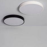 Plafon LED 31W Okrągły Czarny 40cm 3 Barwy Świecenia CCT Abruzzo Fabbri