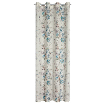 Zasłona Ivy naturalna 140x250