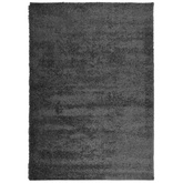 vidaXL Dywan z długim włosiem PAMPLONA, antracytowy, 120x170 cm