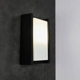 Ogrodowa oprawa elewacyjna kinkiet ATEA BLACK E27 czarny IP44 EDO777364 EDO Solutions