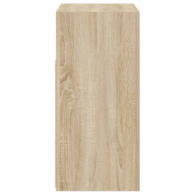 Szafka z oświetleniem LED, dąb sonoma, 80x35x75 cm