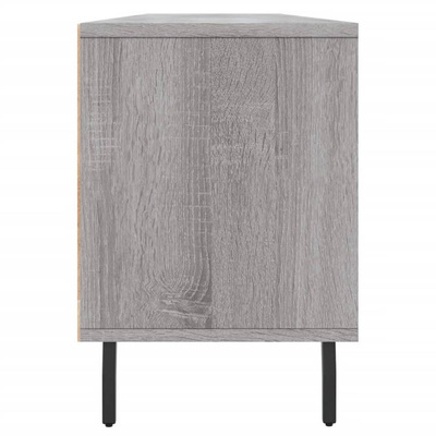 vidaXL Szafka pod TV, szary dąb sonoma, 150x30x44,5 cm