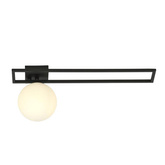Lampa sufitowa  IMAGO 1C BLACK/OPAL
