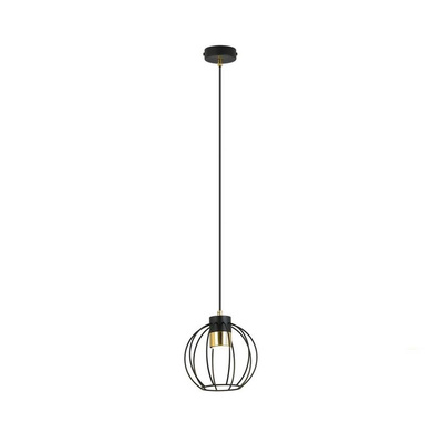 Lampa wisząca AJAX 1 BLACK/GOLD