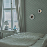 Kinkiet Nowoczesny Biały okrągły 45cm 12W Abruzzo Orzo