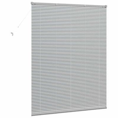 Żaluzje weneckie Srebrny 175 x 145 cm Aluminium