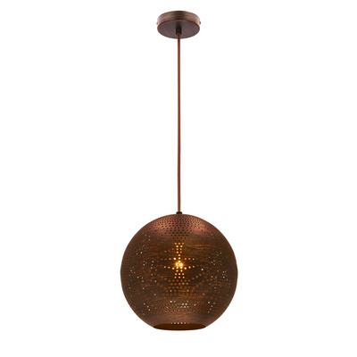 Lampa sufitowa wisząca 1X60W E27 brąz 31-43283