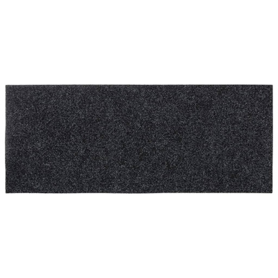 Maty na schody samoprzylepne 15 szt. 60x25 cm ciemnoszare prostokątne
