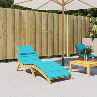 vidaXL Poduszka na leżak, turkusowa, tkanina Oxford