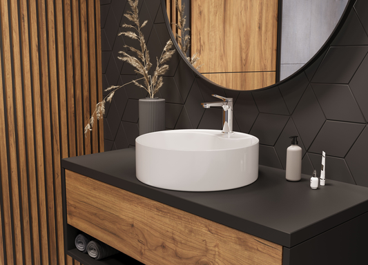 BATERIA UMYWALKOWA ALONIA INVENA TREND, CHROM