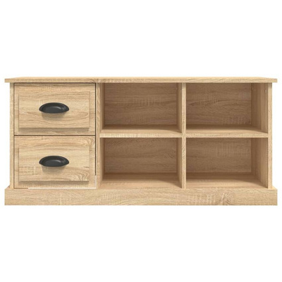 vidaXL Szafka pod TV, kolor dąb sonoma, 102x35,5x47,5 cm