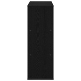 Półka na książki 4 poziomy 100 x 33 x 94,5 cm Czarny Dąb