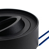 Punktowa oprawa sufitowa wpuszczana SKAND 1 MINI Black IP20 okrągła czarna EDO777127 EDO Solutions