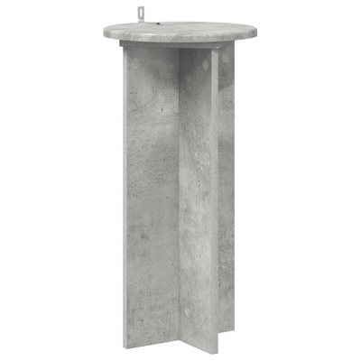 Stojak na rośliny 2 pcs Betonowy szary 29,5 x 29,5 x 60 cm