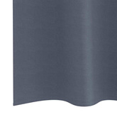 Firany blackout z kółkami 2 pcs Antracyt 175 x 140 cm Poliester