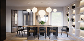 Gregg Pebble Pendant Lamp Rozmiar B ADANI AD108