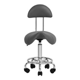 Taboret kosmetyczny 6001 szary  140918