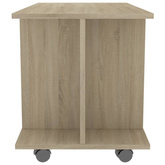 vidaXL Szafka pod TV, dąb sonoma, 80x40x45 cm, materiał drewnopochodny