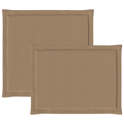 Poduszki na Siedzisko i Oparcie 2 pcs Ciemnoszary