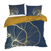 Pościel Premium ciemnoniebieska 160x200