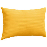 Poduszki na sofę 2 pcs Jasnożółty 50 x 30 cm Tkanina sztruksowa