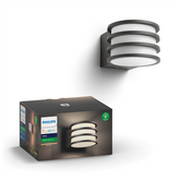 Philips Hue kinkiet zewnętrzny czarny Lucca 2700K 1740193P0