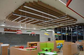 Lampa wisząca KIRA RED 3xE27 130cm