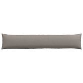 Poduszki na sofę 2 pcs Ciemnoszary 200 x 40 cm tkanina