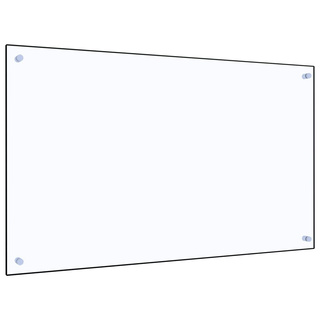 Panel ochronny do kuchni, przezroczysty, 100x60 cm, szkło