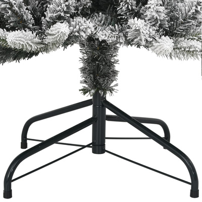 Sztuczna choinka, ośnieżona, 150 lampek LED, 150 cm