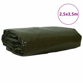 Plandeka 650g / m² Oliwkowy zielony 2,5 x 3,5 m