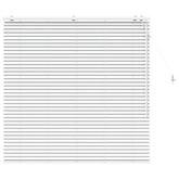Żaluzja wenecka Biały 125 x 130 cm 35 mm