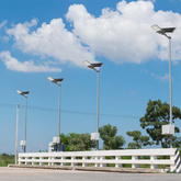 30W Lampa Uliczna LED Solarna /  Bateria: 60AH LiFePO4 / Barwa: 4000K