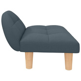 vidaXL Legowisko dla psa, ciemnoszare, 70x52x30 cm, obite tkaniną