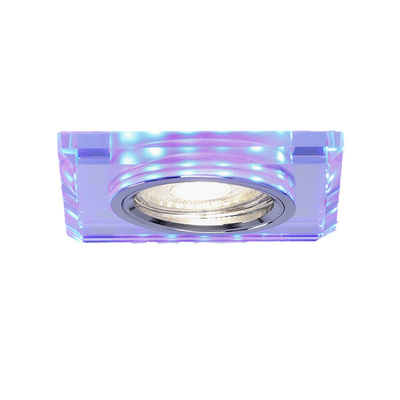 Oprawa stropowa kwadratowa niebieska LED SS-22 2226934
