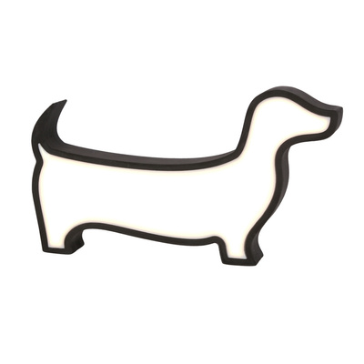 DOG LAMPA lampka stołowa LED IQ KIDS czarny