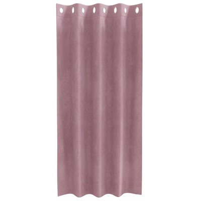 Zasłony zaciemniające 2 pcs Ciemny Róż 140 x 175 cm Aksamit