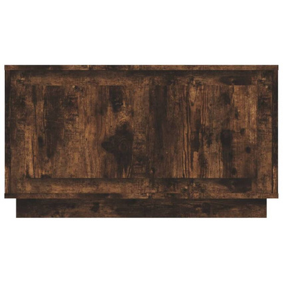 Szafka pod TV, przydymiony dąb, 80x35x45 cm vidaXL