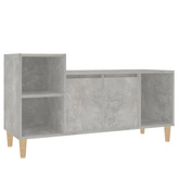 vidaXL Szafka pod TV, szarość betonu, 100x35x55 cm