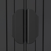Szopa ogrodowa, antracytowa, 192x606x223 cm, stal galwanizowana