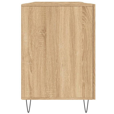 vidaXL Biurko, dąb sonoma, 140x50x75 cm, materiał drewnopochodny