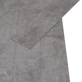 Samoprzylepne panele podłogowe PVC Betonowy szary 30,5 x 61 cm