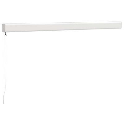 Zwijana markiza, żółto-biała, 3x2,5 m, tkanina i aluminium