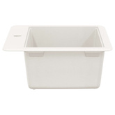 Zlew 80% Kwarc i 20% Żywica 470 x 440 mm Biały