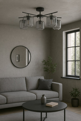 Lampa sufitowa K-5517 z serii PIEGA