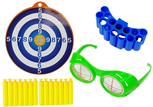 Karabin na Naboje Piankowe z Tarczą Zielony