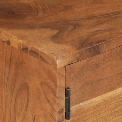 vidaXL Szafka pod TV, akacja w miodowym kolorze, 140x30x40 cm
