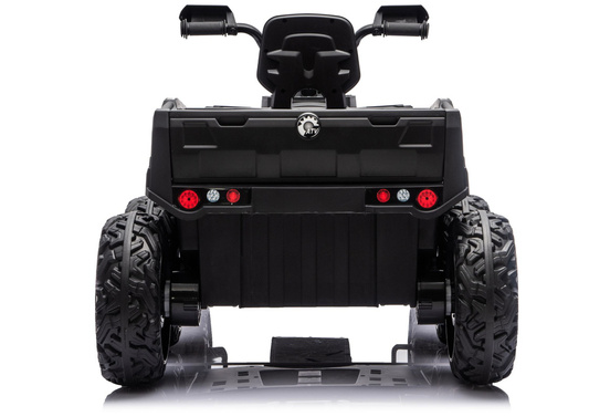 Quad Na Akumulator ATV 6 Kół Z Przyczepką JC606 24V 4x4 Niebieski