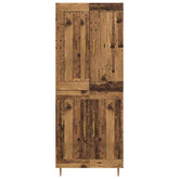 Highboard Stare drewno 69,5 x 34 x 180 cm Drewno inżynieryjne